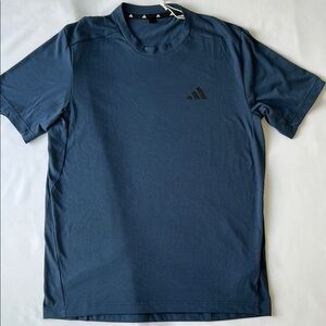 Adidas Blue Short Sleeve Performance Tee